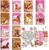 BenLouis 24 Pcs Floral Horse Mini Coloring Books for Kids Party Favors