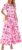 PRETTYGARDEN Womens Floral Short Sleeve Maxi Dress