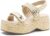 VEPOSE Womens Platform Wedge Sandals