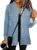 Bosmeer Women’s Oversized Jean Jacket Casual Long Sleeve Denim Shirts