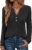ANRABESS Womens Long Sleeve Henley Shirts