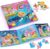 Mermaid Princess Unicorn Magnetic Puzzles for Toddlers 3-5 Girls, 3×20 Travel Puzzles for Toddlers 4-6 Montessori Preschool Learning Activities, Ideal Road Trip Activities Toys for 3 4 5 6 Girls