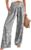 ANRABESS Womens Striped Gingham Palazzo Pants