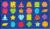 ABCarpet Classroom Rug 7’6″ x 13’1″ Blue Educational Area Rug with Different Shapes, Seats 24 Students, Washable & Non-Slip Carpet for Elementary School, Daycare, Nursery, Library Reading