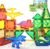 COODOO 48pcs Dinosaur Toys Magnetic Tiles