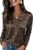 OFEEFAN Womens Satin Blouses