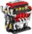 HXBIU Small V8 Engine Model Kit that Runs- 538-Piece Mini Engine Building Set with Rechargeable Electric Motor, Finely Crafted Parts, STEM DIY Technic Model for Adults & Kids Ages 14+