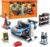 Technic Racing Car Building Toy Set with Car Repair Station+Container Box