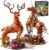 Creator 2-in-1 Magical Animal Unicorn & Deer Animals Toy Building Sets | 1367pcs Holiday gift Buildable botanicals unicorn toys room decorations Ages 8-12