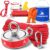 Heavy Duty Magnet Fishing Kit, 2600LB Double-Sided Magnet and 98ft Rope