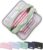 FAHZON Cute Pencil Case, 3 Large Compartments Pencil Pouch, Elastic Pen Slots&Mesh Pockets for Stationery, Pencil Bag for School Supplies with Zipper for Girls Boy Women Teens Adul