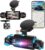 4 Channel Dash Cam 360° View 5G WiFi & APP Control, GEMEK 2K Front and Rear Inside, Left Right Dash Camera for Cars Free 64GB TF Card, G-Sensor, Night Vision, 24H Parking Mode
