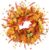 PINKPUM 20 Inch Fall Wreath
