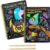JUNQIU Scratch Art for Kids, 2Pack Animal &Unicorn Rainbow Scratch Notebook