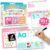 Hadley Designs Preschool Learning Activities – ABC Tracing Books for Kids Ages 3-5, Reusable Letter Tracing for Kids, Wipe Clean Preschool Workbooks, Learn to Write Dry Erase Writing Practice for Kids