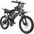 A20/A20 PRO Electric Bike for Adults,Peak 2000W/3000W Ebikes for Adults,30 MPH/33 MPH Ebike,48V 18.2AH/ 52V 22.5AH Electric Dirt Bike,E-Bike Up to 100 Miles/120 Miles(PAS),17″ E Bike for Teens