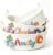 Personalized Basket with Name – Custom Cotton Rope Storage Bin for Home Organizer, Nursery, Keepsake or Diaper Caddy – Great Gift for Mom, Grandma or New Parents