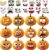 OHOME Halloween Party Favors – 36 Pack DIY Pumpkin Face Stickers for Kids – Halloween Games Toys Gifts Crafts Treats Accessories – Trick-or-Treat Pumpkin Decorations Activities Party Supplies