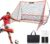 MUVPOH 2-in-1 Rebounder Soccer with Safety Backstop Net