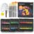 82 Pack Acrylic Paint Set, Shuttle Art 66 Colors Acrylic Paint with 10 Brushes, 22ml/0.74oz Tubes, Vibrant Colors, Artist Painting Supplies for Kids, Adults Painting & Crafting on Canvas, Wood Ceramic