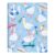 8.5 x 10.5 College Ruled Spiral Notebook 1 Subject 80 Sheets Blue Goose