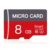 8GB Micro SD Card, High-Speed Memory Card for Smartphones, Tablets, and Cameras