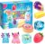 8 in 1 Squishy Pack Squeeze Fun Box 8 Piece Mystery Box, Squishy Blind Box,Stress Balls for Adults Creative Slow-Return Gift