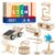 8 in1 STEM Science Kit for Kids Age 8-14, Wooden Physics Experiments & Solar Engineering Kits, Build Solar Car, Anti-Gravity Device, Telescope, Periscope & Dinosaur Claw, Gifts for Boys Girls