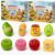 8 Pack Crunchy Squishy Pack, Wiht Mango, Pineapple bun, Pudding, and Orange