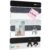 8 Packs Felt Pin Board Bar Strips Bulletin Board for Bedrooms Offices Home Wall Decoration, Notice Board Self Adhesive Cork Board with 50 Push Pins for Paste Notes, Photos, Schedules
