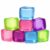 8 Pack Stress Cube, Slow Rising Ice Cube Stress Balls for Adults Kids 1.4IN