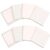 8 Packs White Sticky Notes, 3 x 3 Inches Adhesive Self-Stick Notes in Eye Protection Paper, Multiple Designs of Memo Pads for Reminders, Office, Home, School, Meeting, 80 Sheets/Pad