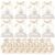 8 Pcs Beige Bridesmaid Proposal Gifts Bridesmaid Pear Hair Claw Clips Hair Scrunchies Bridal Shower Gifts Bachelorette Party Wedding Favors Present Hair Accessories for Women