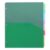 8pcs Binder Dividers with Tabs Plastic Multicolored 3 Hole Punched