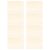 8pcs Blank Certificate Paper Diploma Insert Sheet