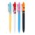 8PCS Cute Cartoon Animal Retractable Pens Kawaii Cat Dog Bear Kola Gel Pen