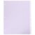 8pcs Lavender Pp Binder Dividers for Hardbound Planner and Notepad