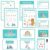 8 PCS Pretend Play Vet Kit Animal Care Pretend Play Veterinarian Supplies Pretend Vet Notepad Kids Double-Sided Imagination Playtime Pads Doctor 30 Pages with Pen for Toddler