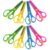 8pcs Safety Scissors Portable DIY Craft Scissors for Teachers