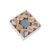 8 Pcs Vintage Wooden Stamp Flower Stamper with Stamp Crapbooking Stamp Card Making Journal Planner Scrapbooking Butterfly Flower Wood