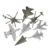 8 Piece Small Airplane Model Set for Collectors