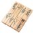 8 Pieces Wood Rubber Stamps Set Retro Floral Plant Stamps