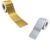 8 Rolls Waterproof Gold Self-Adhesive Labels for Barcode Printing Thermal Transfer Resin Ribbon
