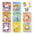 8 Set Puzzle Sticker, Colorful Animal Pattern, PVC Adhesive
