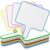 8 Sets Dry Erase Paddles with Handle, 9.7 in Double Sided Whiteboard Bulk with 10 x 8 in Small Dry Erase Boards, Marker Pens and Erasers for Teaching, Voting and Interactive Games