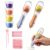 9-Piece Perler Bead Pen Set, 2 Dispensers with 4 Bead Hoppers