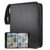 9-Pocket TONESPAC 900 Cards Binder Compatible with Trading Cards, Storage Case with Removable Sheets for Sports Baseball Cards Cards Collection Black