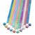 900 Pcs Glitter Origami Star Paper Strips Colorful Paper Folding Strips Decorative Lucky Paper Stars Hand Art Papers Package DIY Paper for Thanksgiving Christmas
