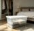 90 Quart Clear Plastic Storage Bin with White Snap Lid, BPA-Free Stackable Storage Container with Visible Body for Home Garage Bulk Item Organization