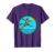 90s Diving Board Jump Cargo Shorts Graphic T-Shirt, Men, Purple, Large